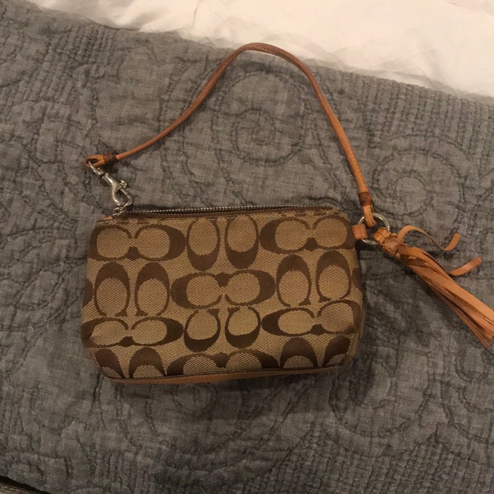 Coach wristlet